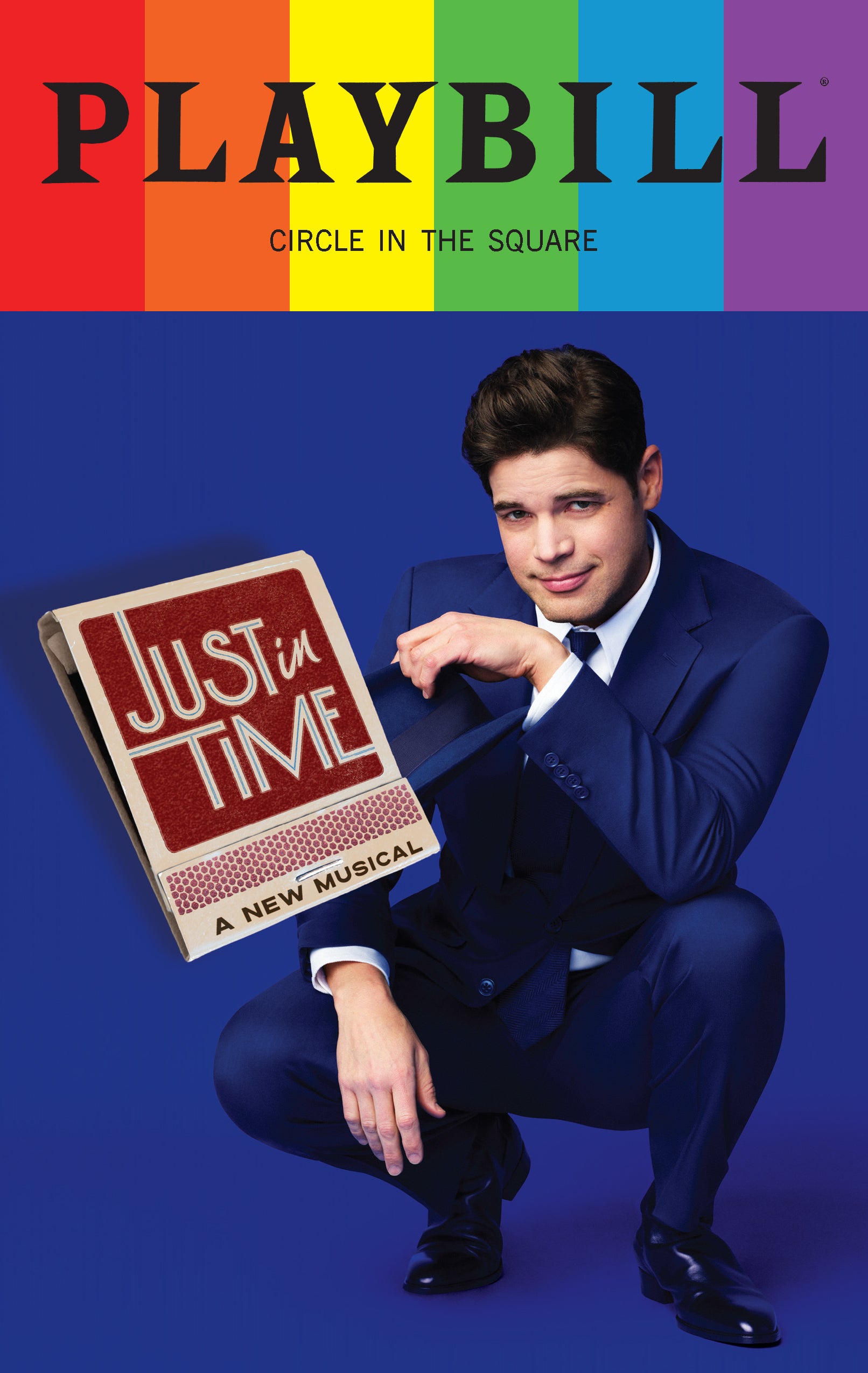 Just in Time Limited Edition 2026 Rainbow Pride Playbill