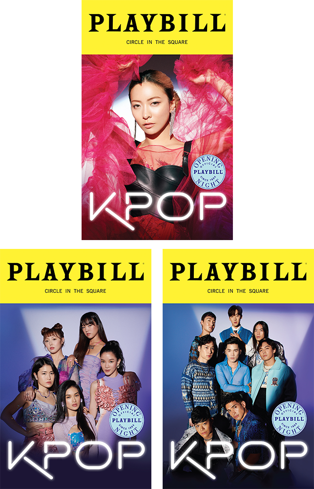 KPOP Opening Night Playbill Collection - Set of 3