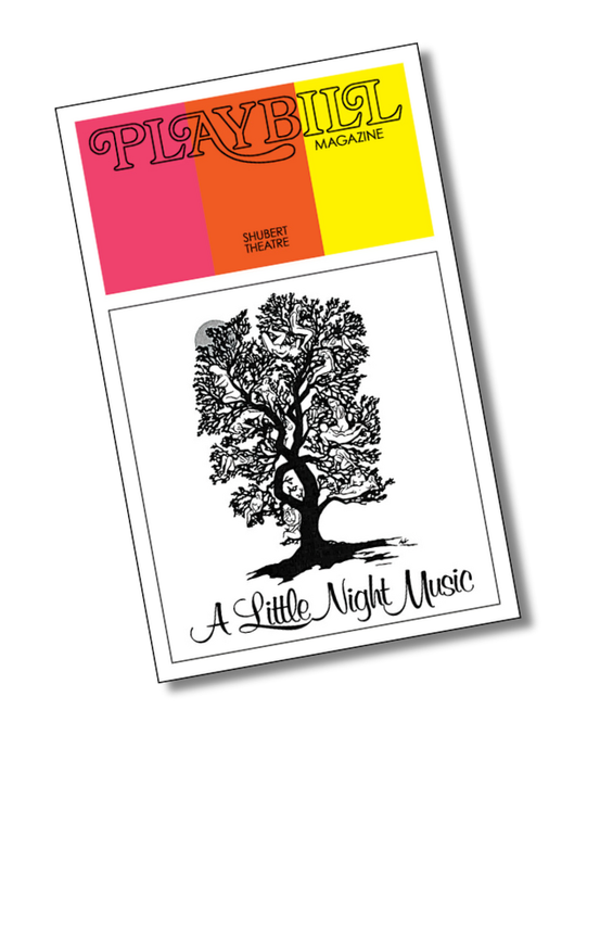 A Little Night Music Playbill Sticker