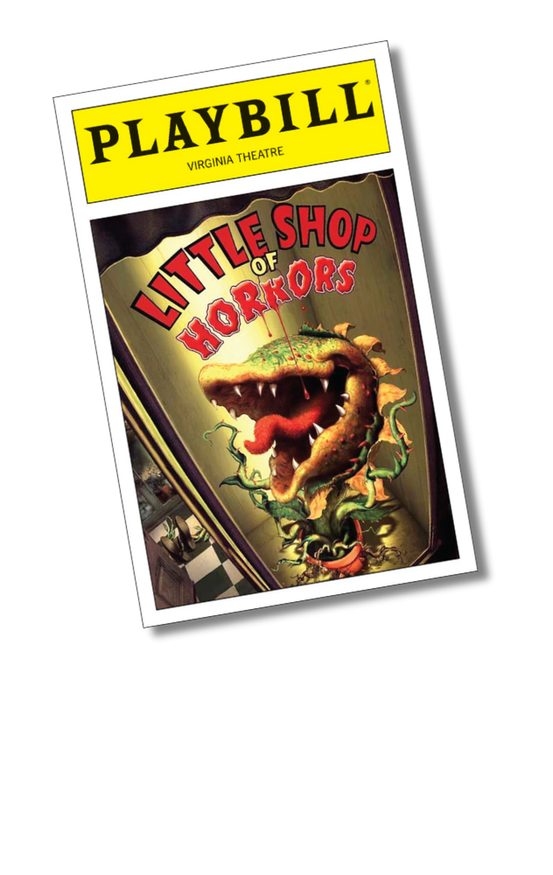 Little Shop of Horrors Playbill Sticker