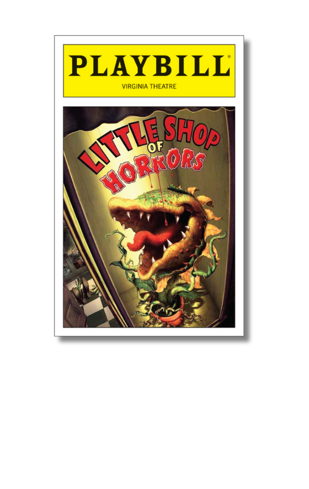 Little Shop of Horrors Playbill Sticker