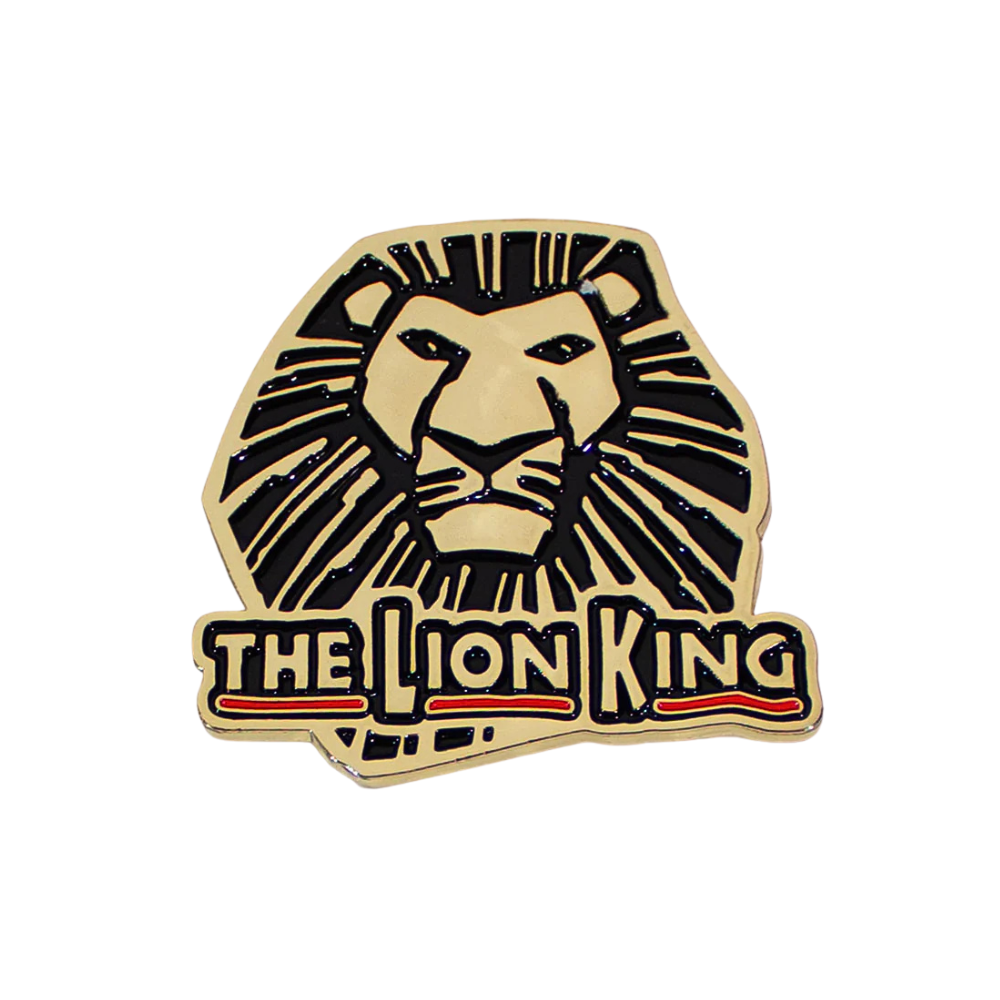 The Lion King the Broadway Musical - Simba Logo Metallic Metal Magnet