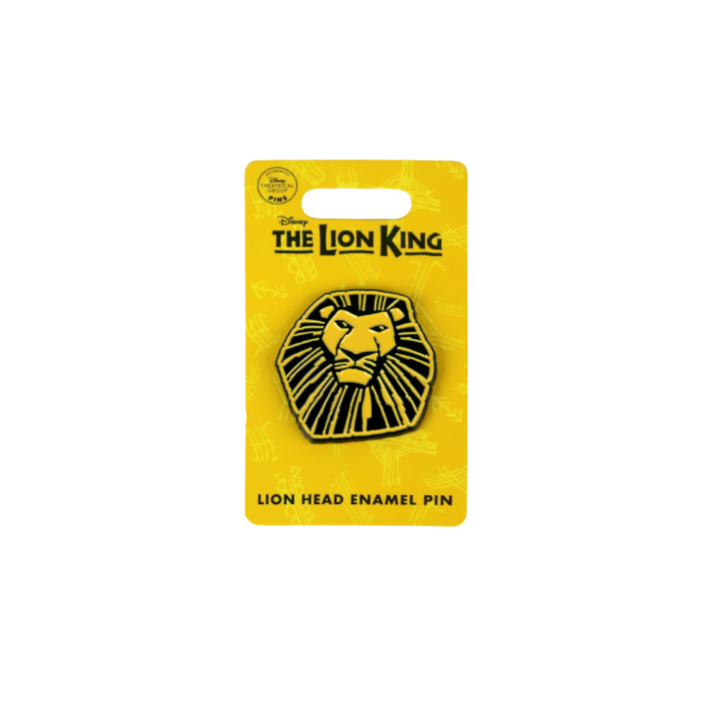 The Lion King the Broadway Musical - Lion Head Enamel Pin