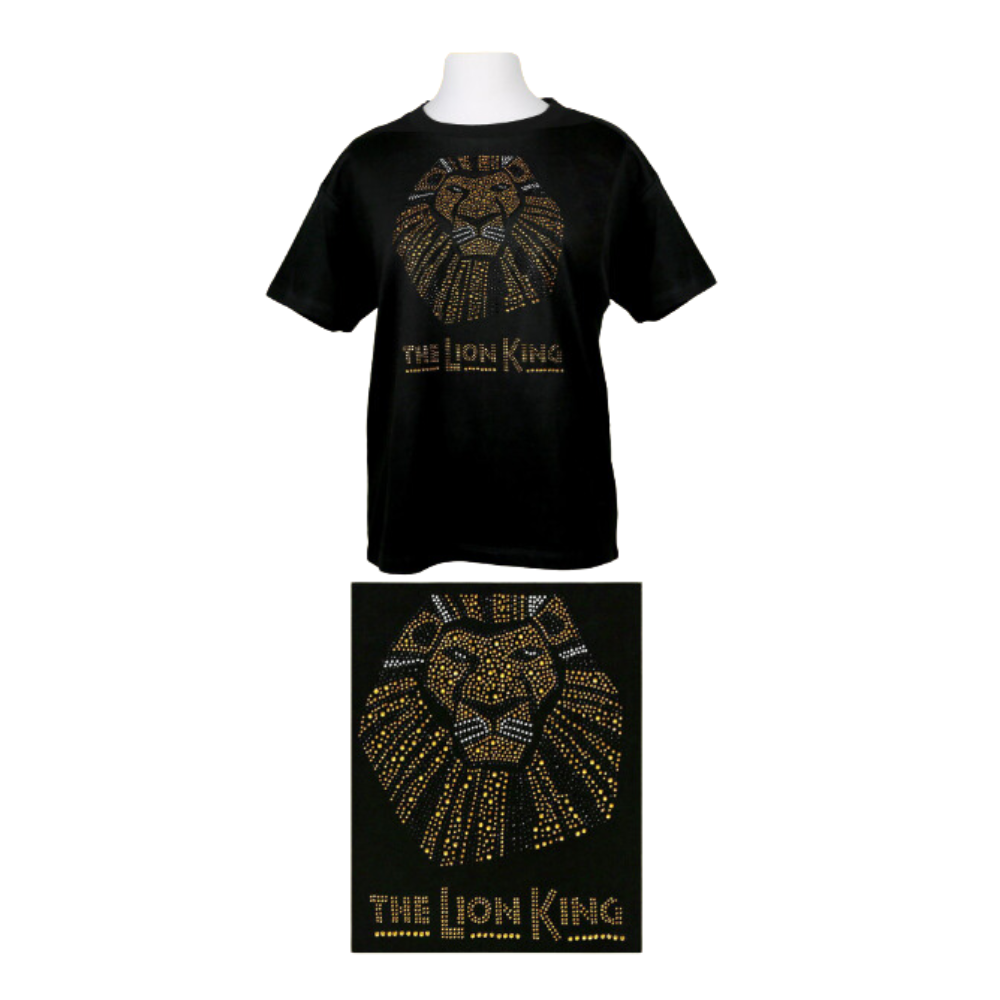 The Lion King the Broadway Musical - Rhinestud T-Shirt