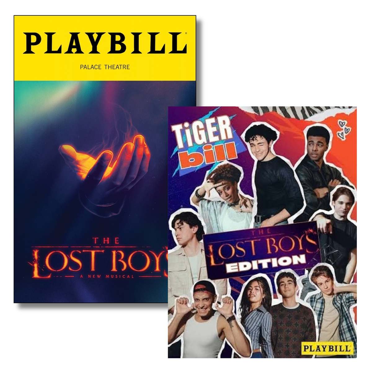 The Lost Boys: A New Musical September 2026 Limited Edition Playbill featuring TigerBill