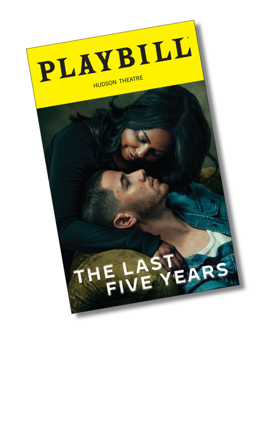 The Last Five Years Playbill Sticker