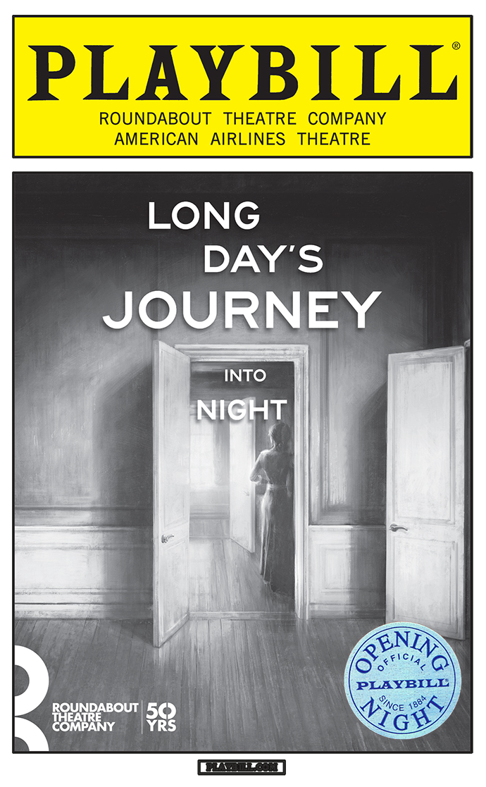 Long Day's Journey Into Night Limited Edition Official Opening Night Playbill