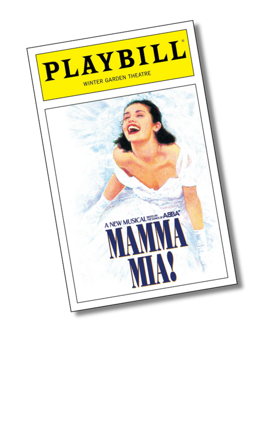 Mamma Mia! Playbill Sticker