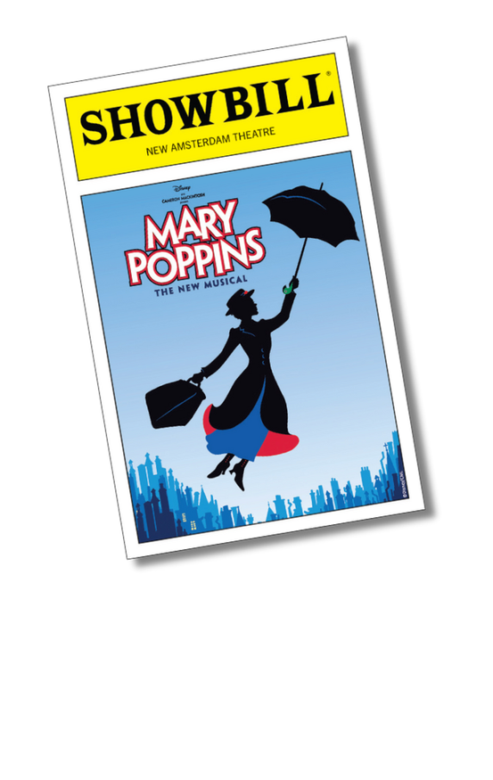 Mary Poppins Playbill Sticker