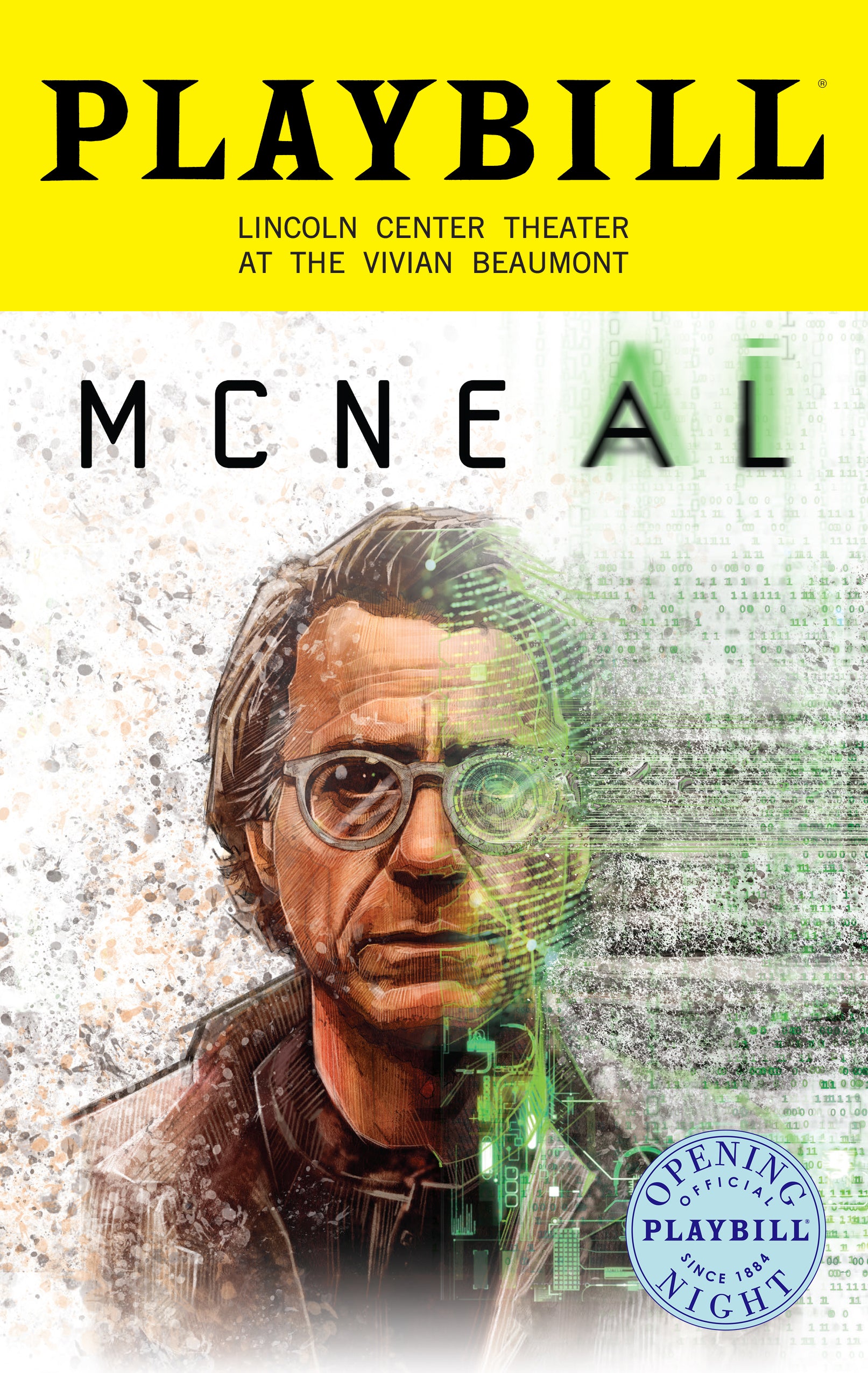 McNeal Limited Edition Official Opening Night Playbill