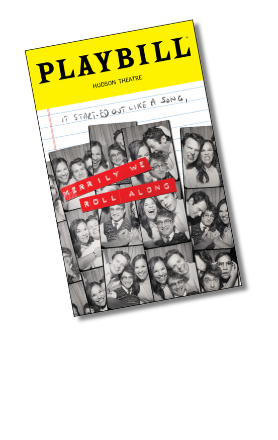 Merrily We Roll Along Playbill Sticker
