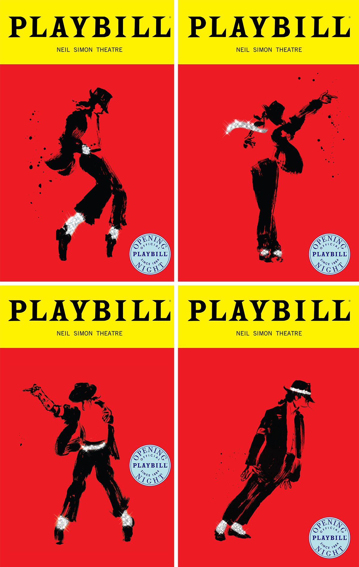 MJ the Musical Opening Night Playbill Collection
