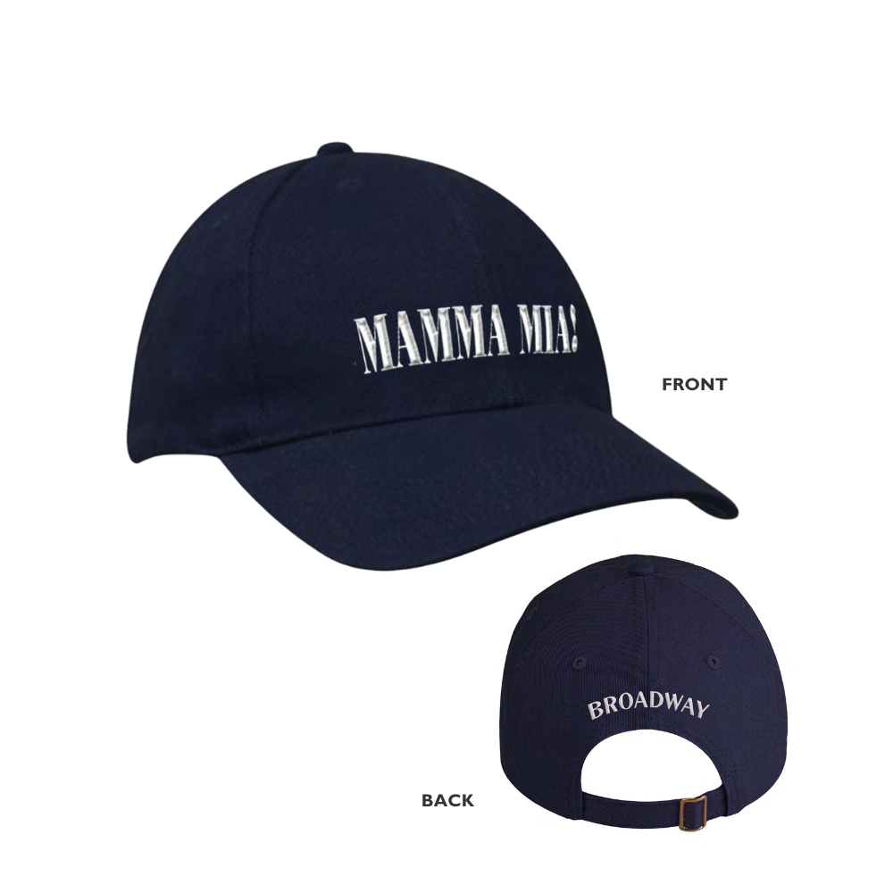 Mamma Mia! Broadway 2025 Ball Cap - Navy