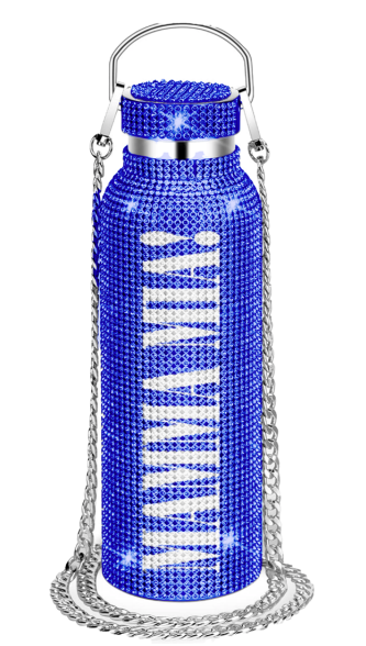 Mamma Mia! Broadway 2025 Rhinestone Water Bottle