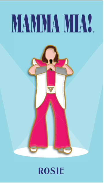Mamma Mia! Broadway 2025 Rosie Enamel Pin