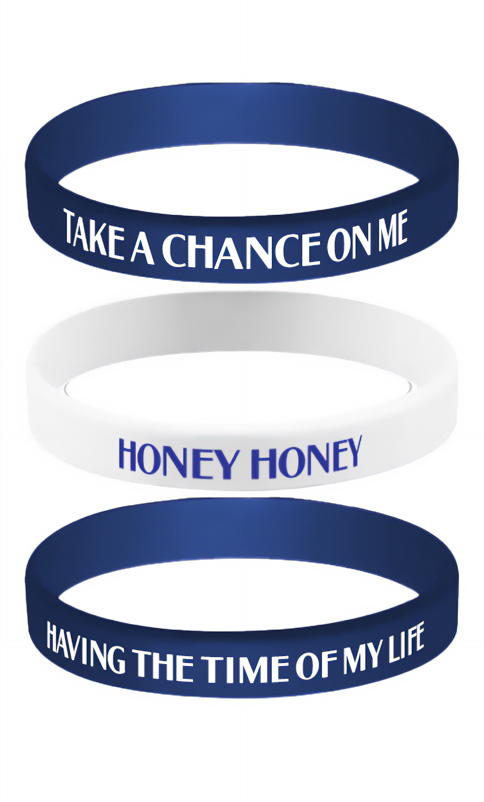 Mamma Mia! Broadway 2025 Silicone Wristband Set