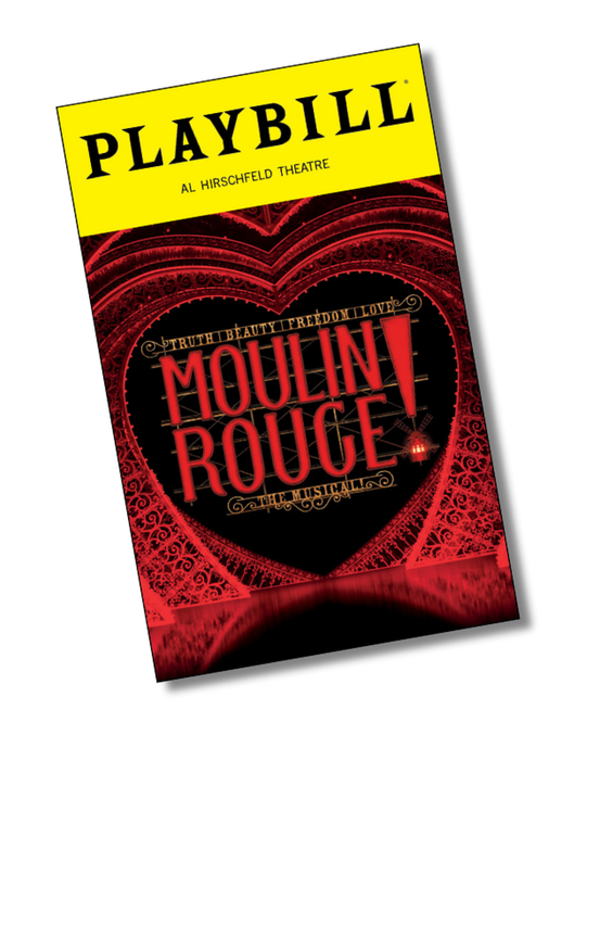 Moulin Rouge! Playbill Sticker