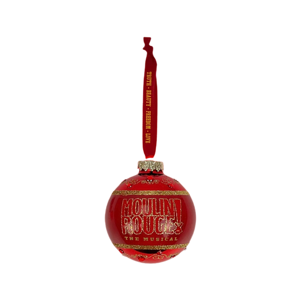 Moulin Rouge! the Broadway Musical - Glass Ball Ornament