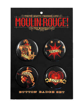 Moulin Rouge! the Broadway Musical - Button Card Set