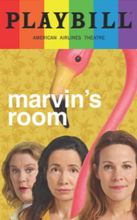 Marvin's Room - June 2017 Playbill with Rainbow Pride Logo