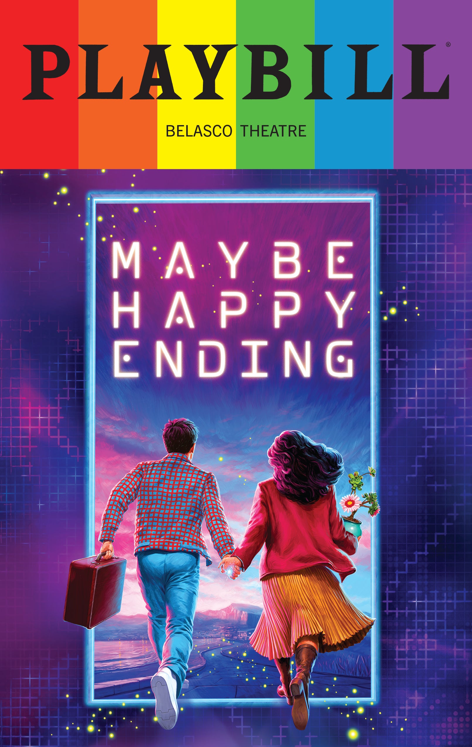 Maybe Happy Ending Limited Edition 2026 Rainbow Pride Playbill
