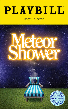 Meteor Shower Limited Edition Official Opening Night Playbill