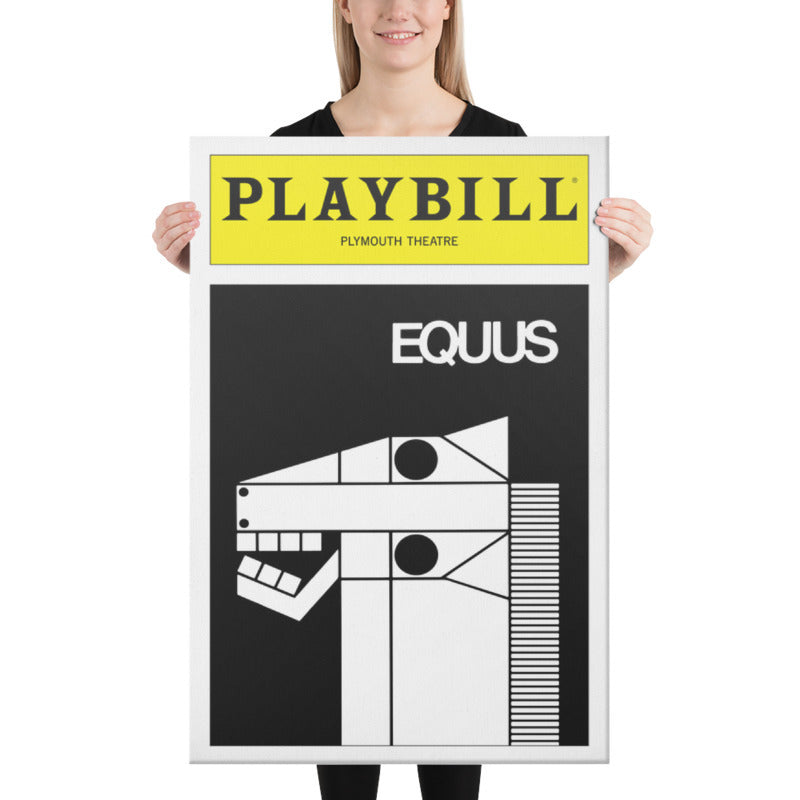Playbill® Equus Canvas