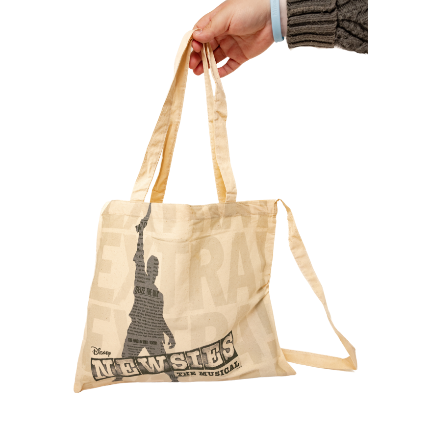 Newsies the Broadway Musical - Logo Tote Bag