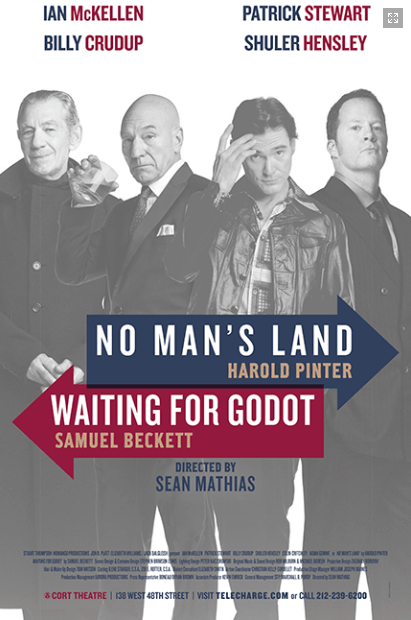 No Man's Land-Waiting for Godot in Repertory Broadway Poster