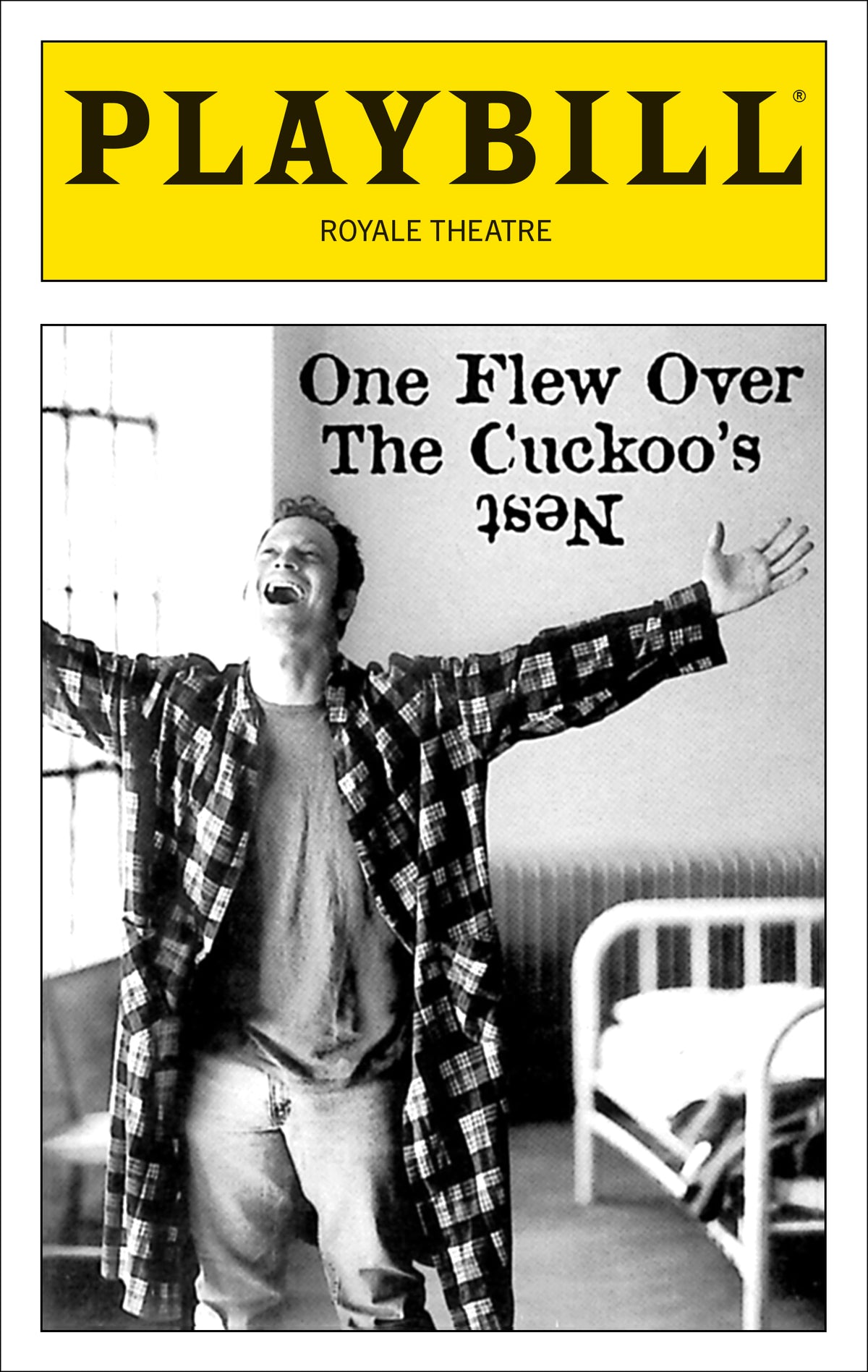 One Flew Over The Cuckoo's Nest 2001 Limited Edition Official Opening Night Playbill starring Gary Sinise and Amy Morton