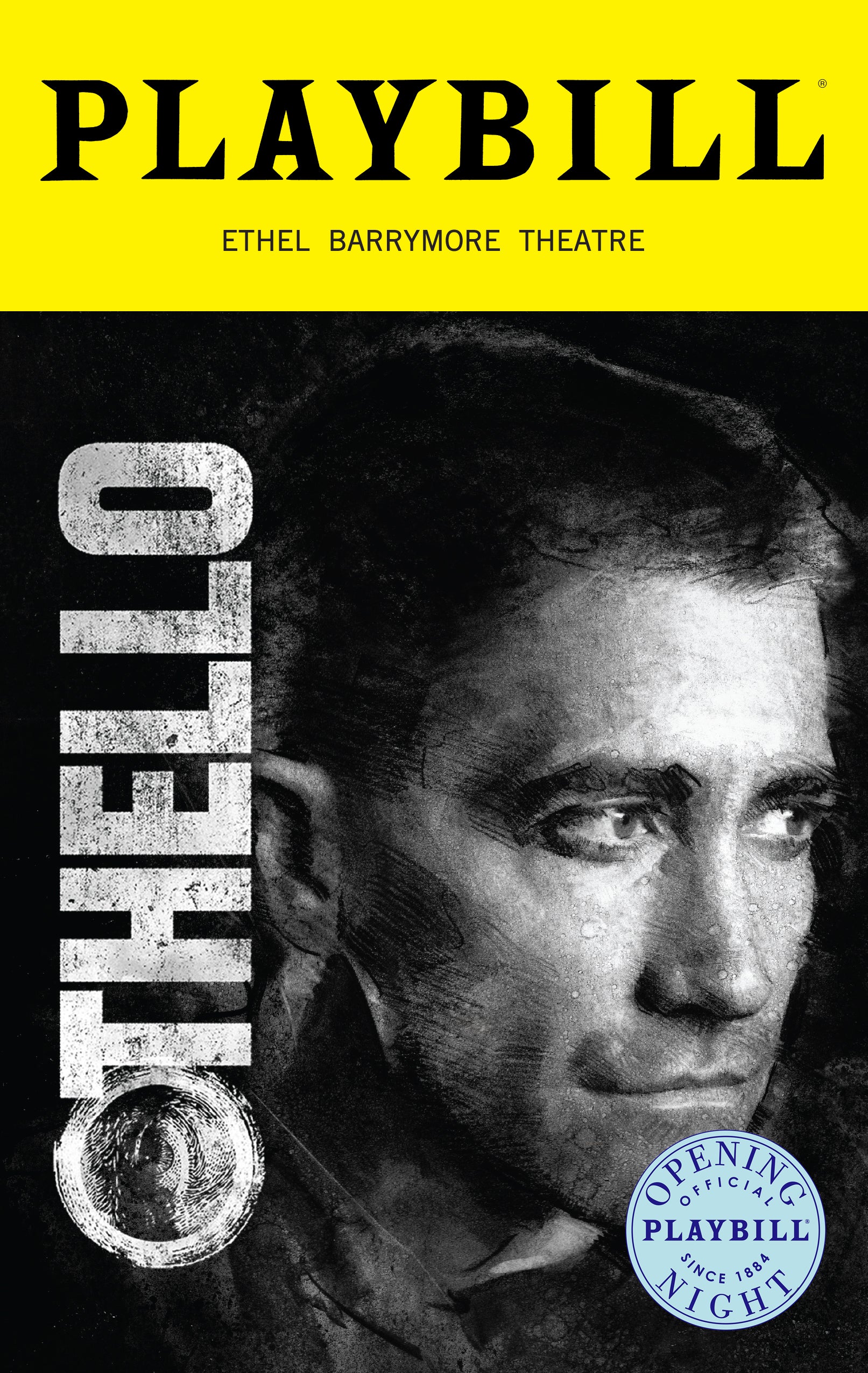 Othello 2025 Limited Edition Official Opening Night Playbill - Cover Combo