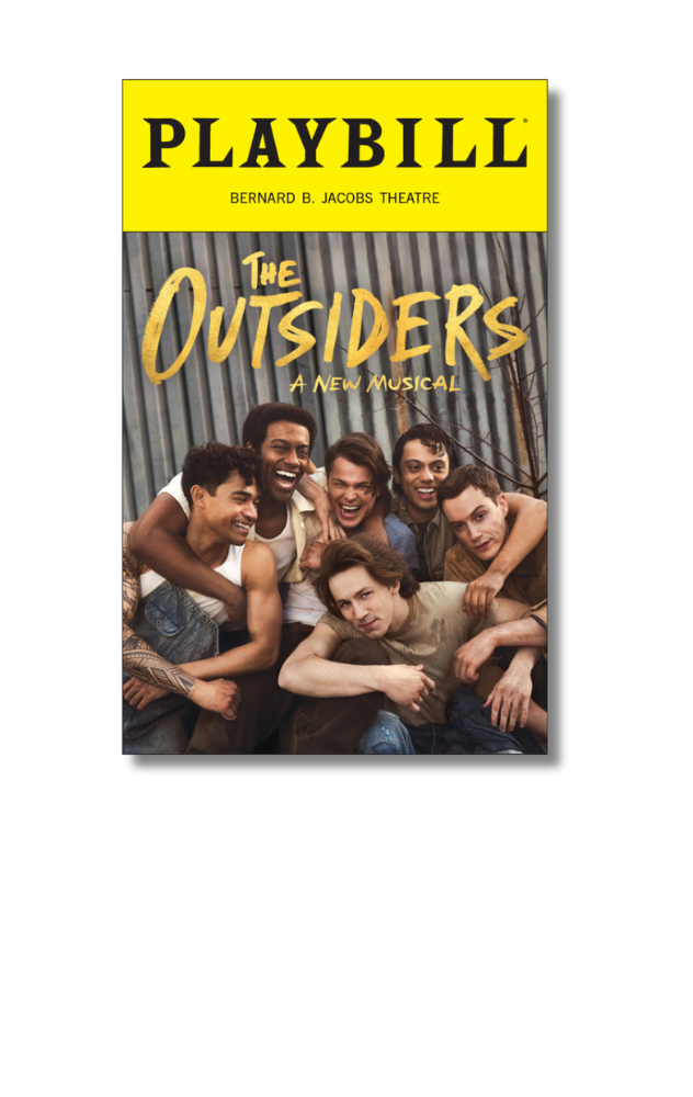 The Outsiders Playbill Sticker