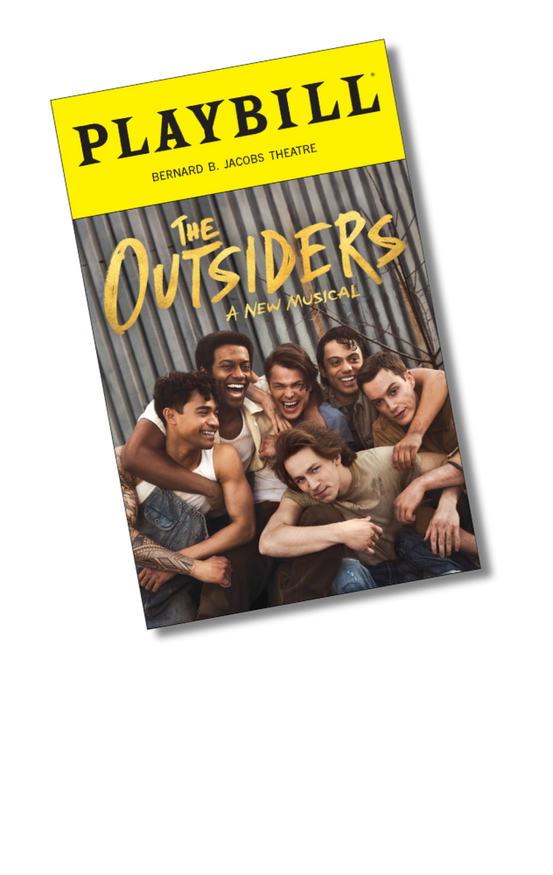 The Outsiders Playbill Sticker