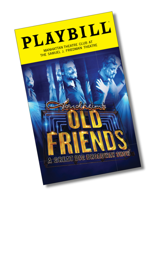 Stephen Sondheim's Old Friends Playbill Sticker
