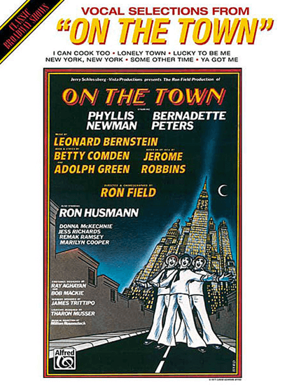 On The Town Piano-Vocal Selections Songbook
