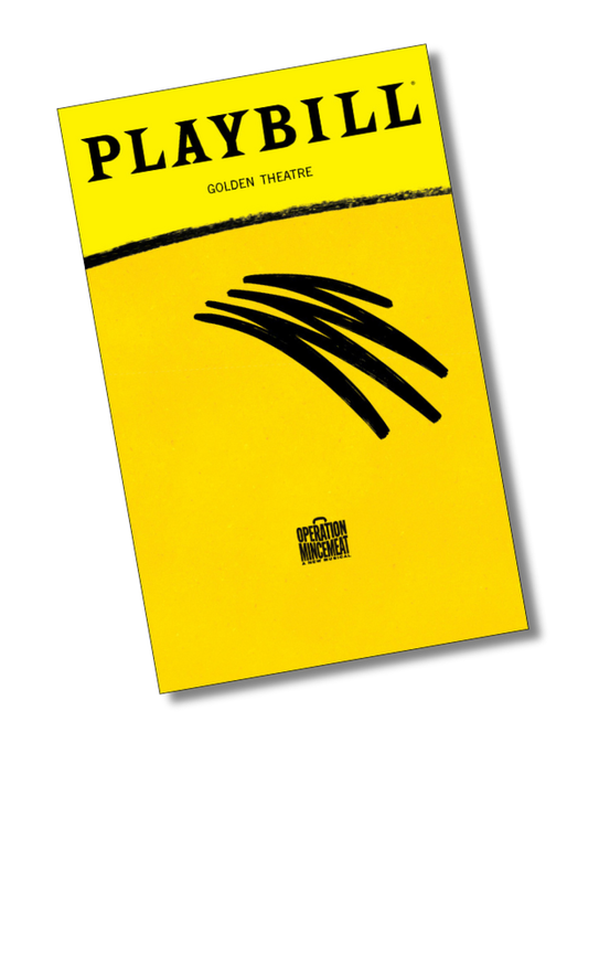 Operation Mincemeat Playbill Sticker