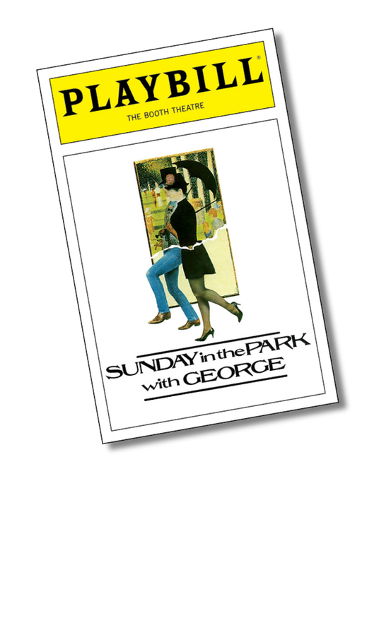 Sunday in the Park with George Playbill Sticker
