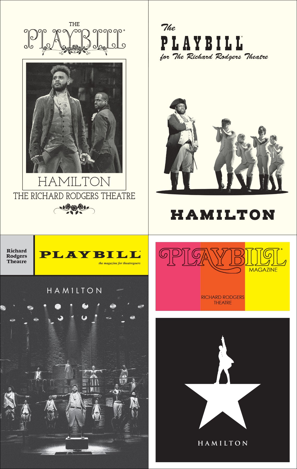 Hamilton 140th Anniversary Legacy Four Covers Sticker Set