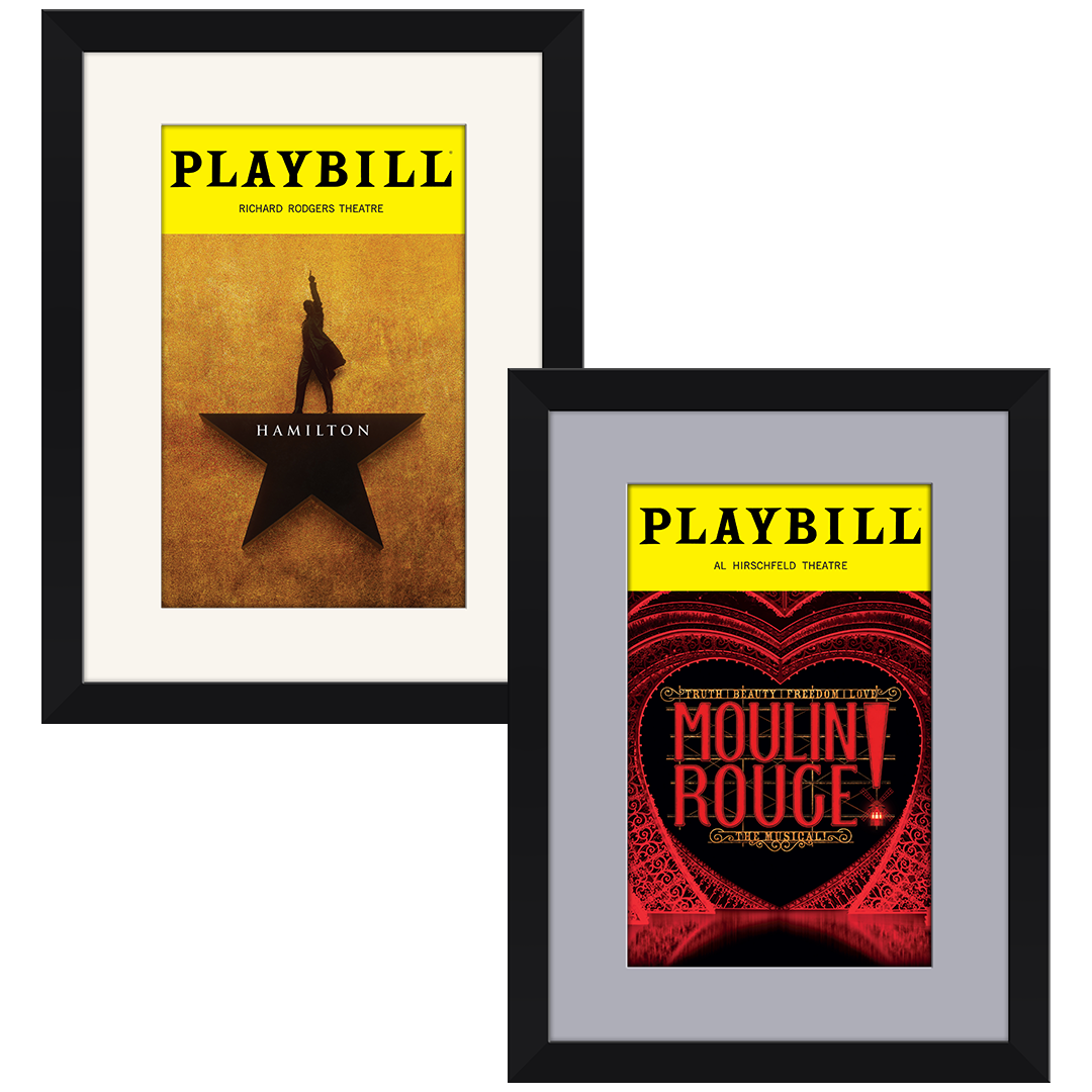 The Deluxe Playbill Display Frame