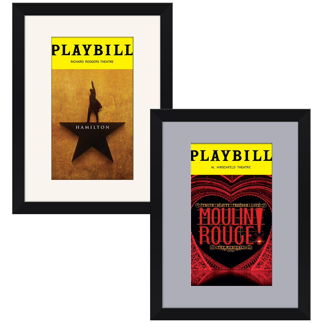 The Deluxe Playbill Display Frame