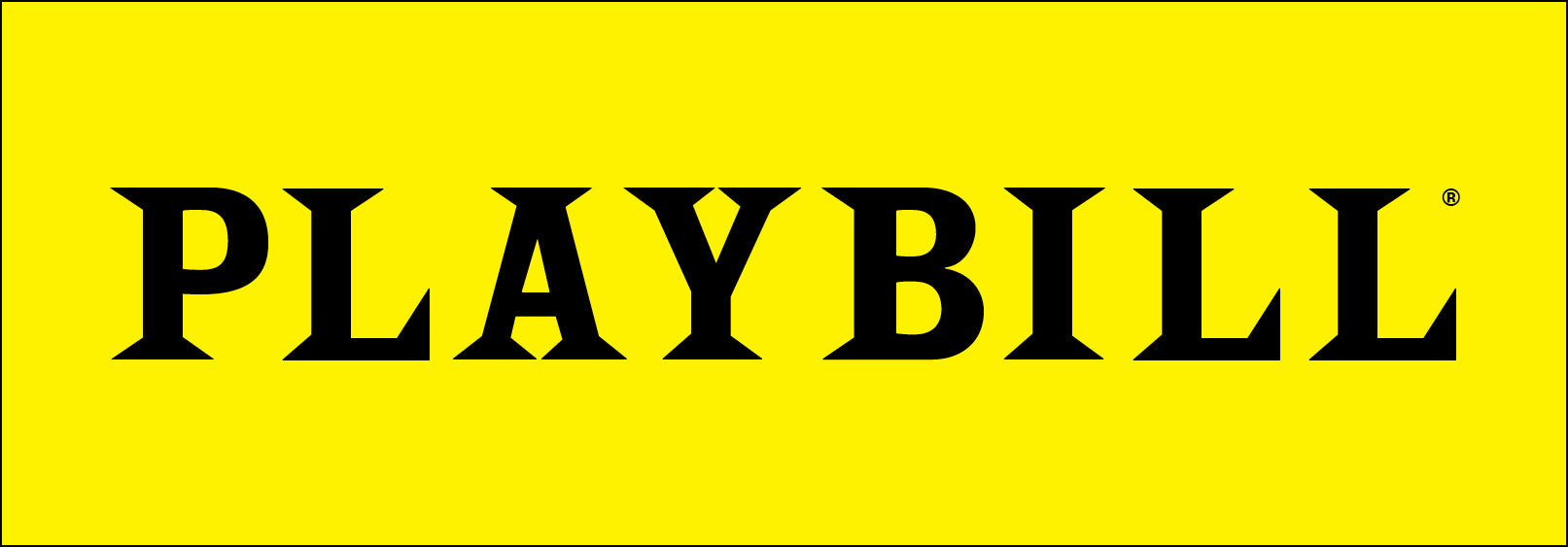 Playbill Logo Sticker