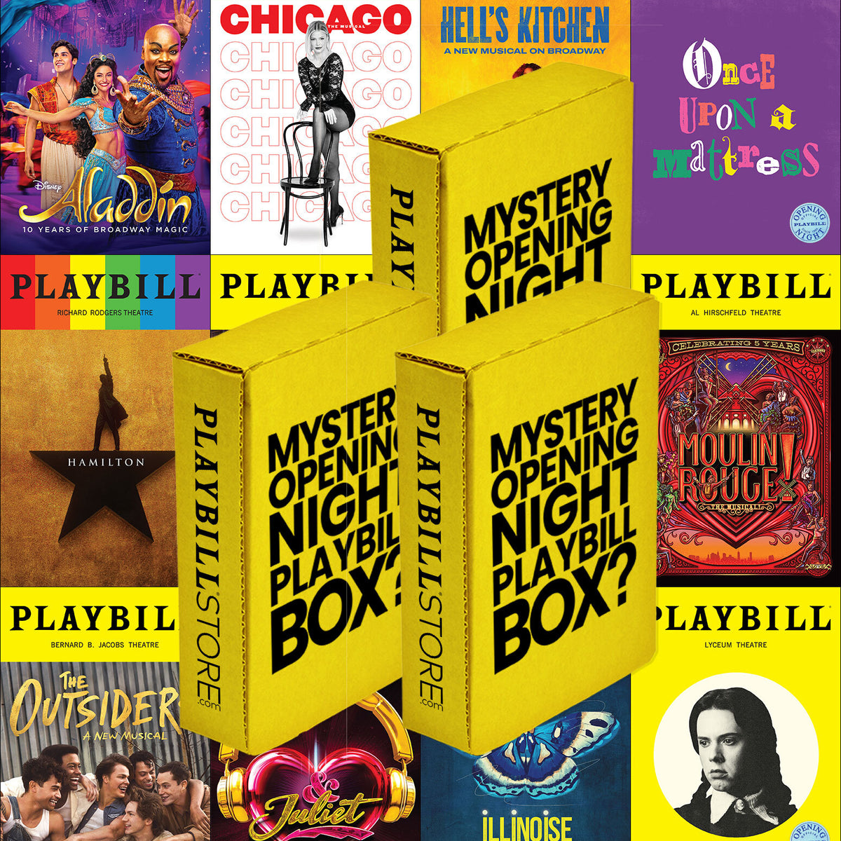 Limited Edition Playbill Mystery Box - Main Image