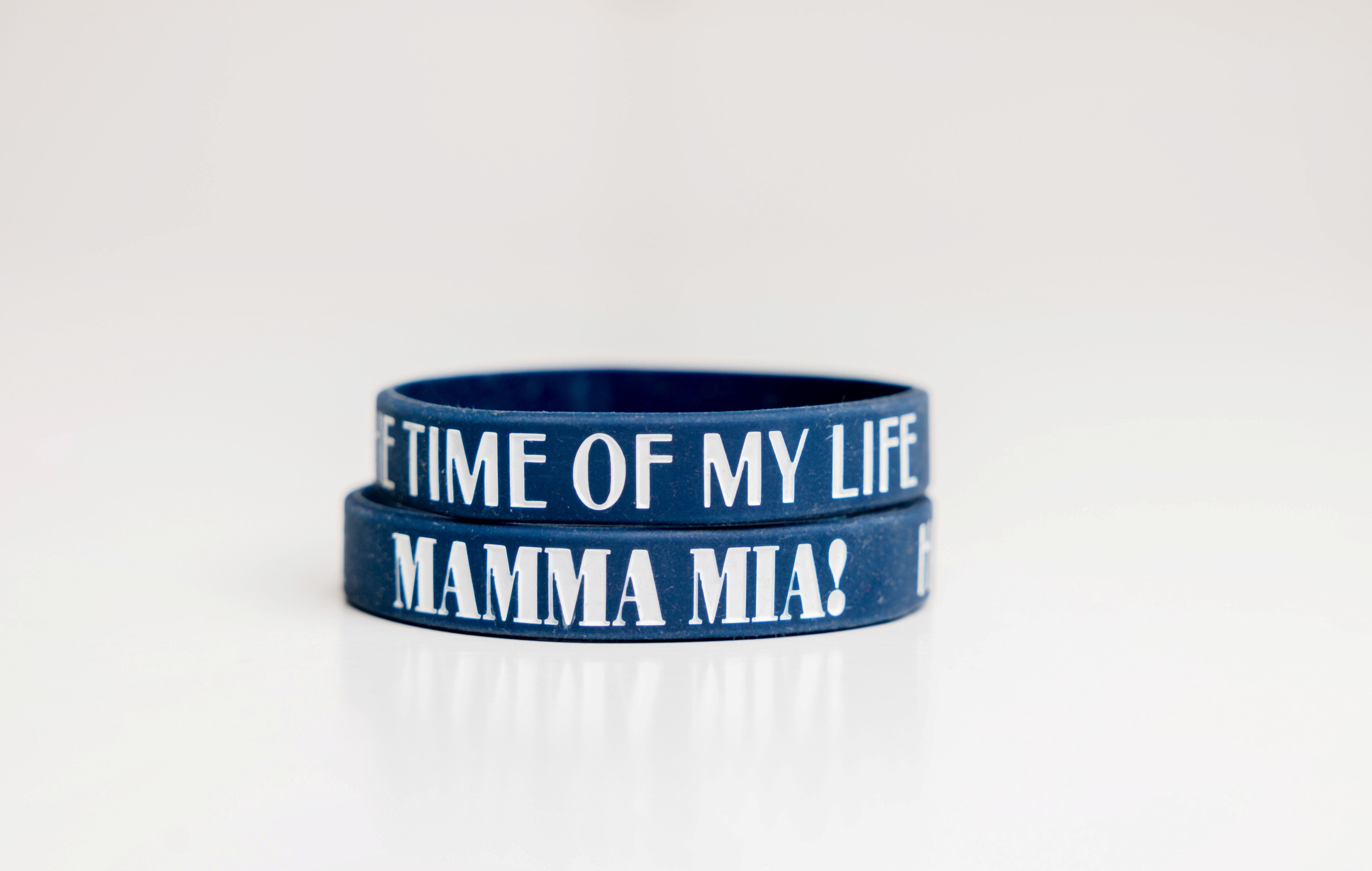 Mamma Mia! Broadway 2025 Silicone Wristband Set
