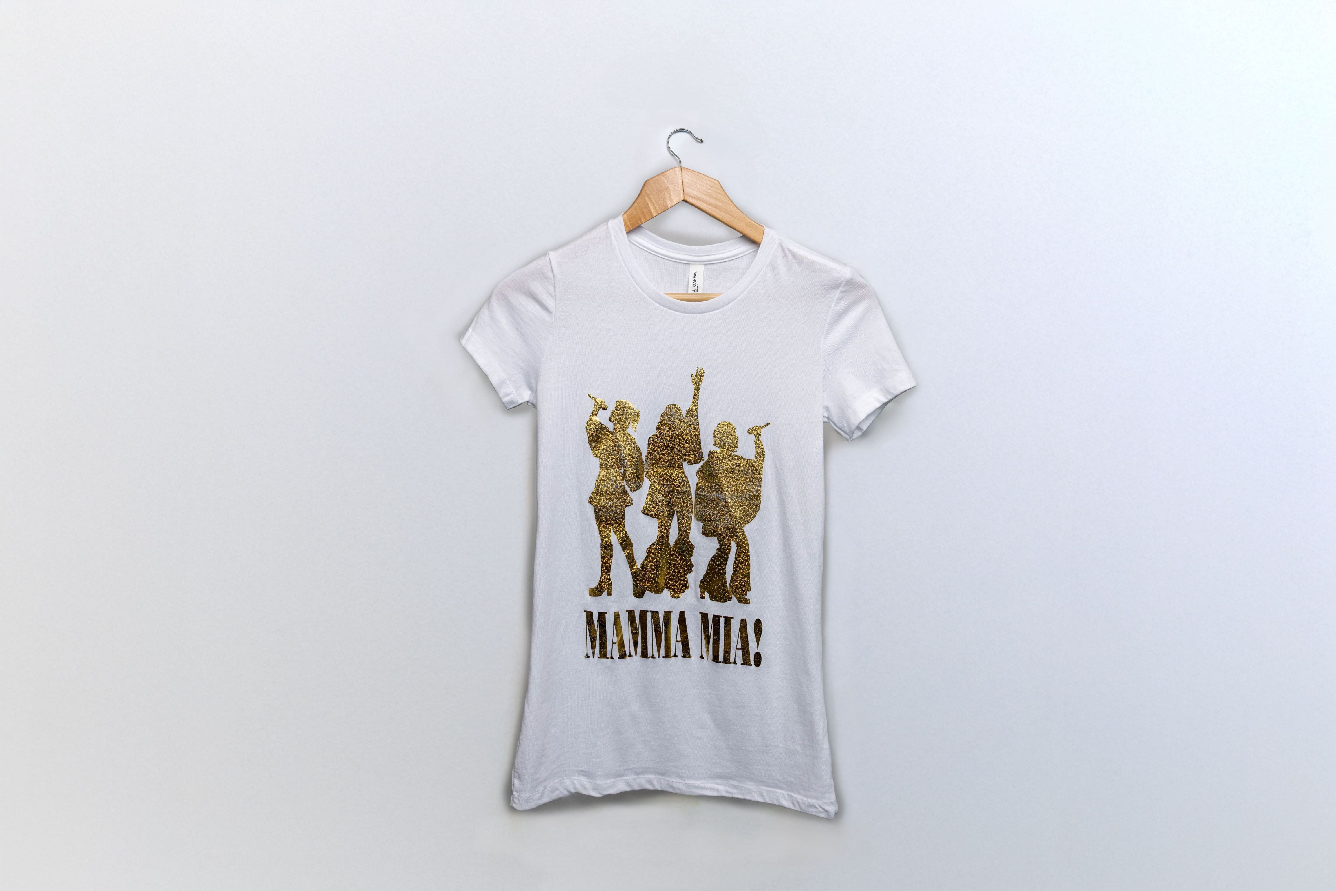 Mamma Mia! Broadway 2025 Dynamos Tee - White