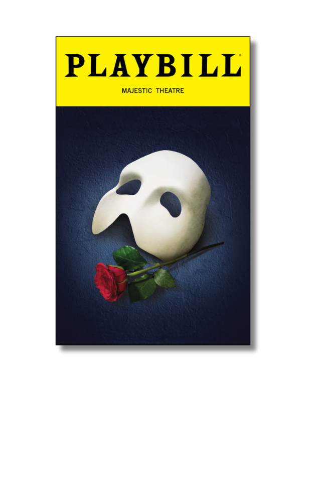 The Phantom of the Opera Playbill Sticker