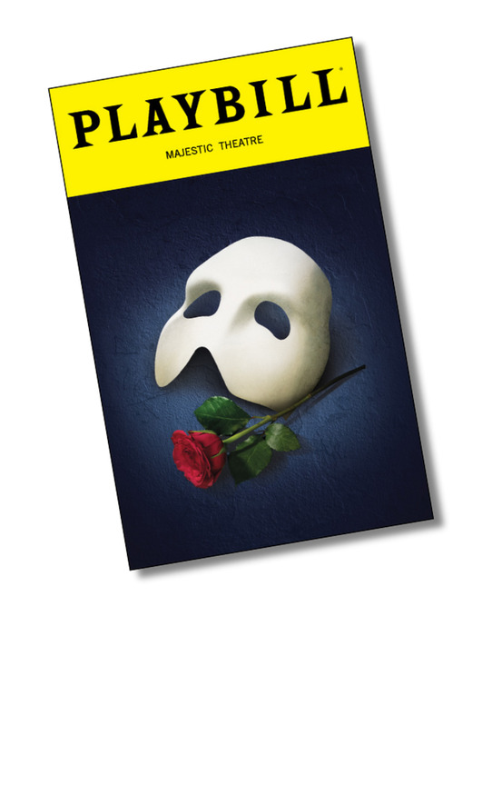 The Phantom of the Opera Playbill Sticker