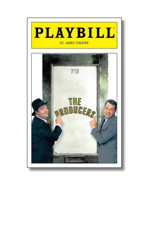 The Producers Playbill Sticker