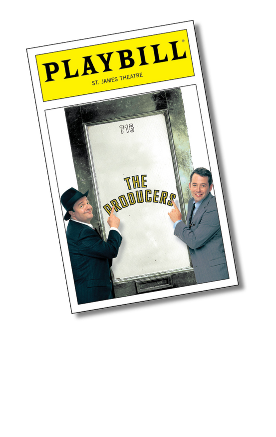 The Producers Playbill Sticker