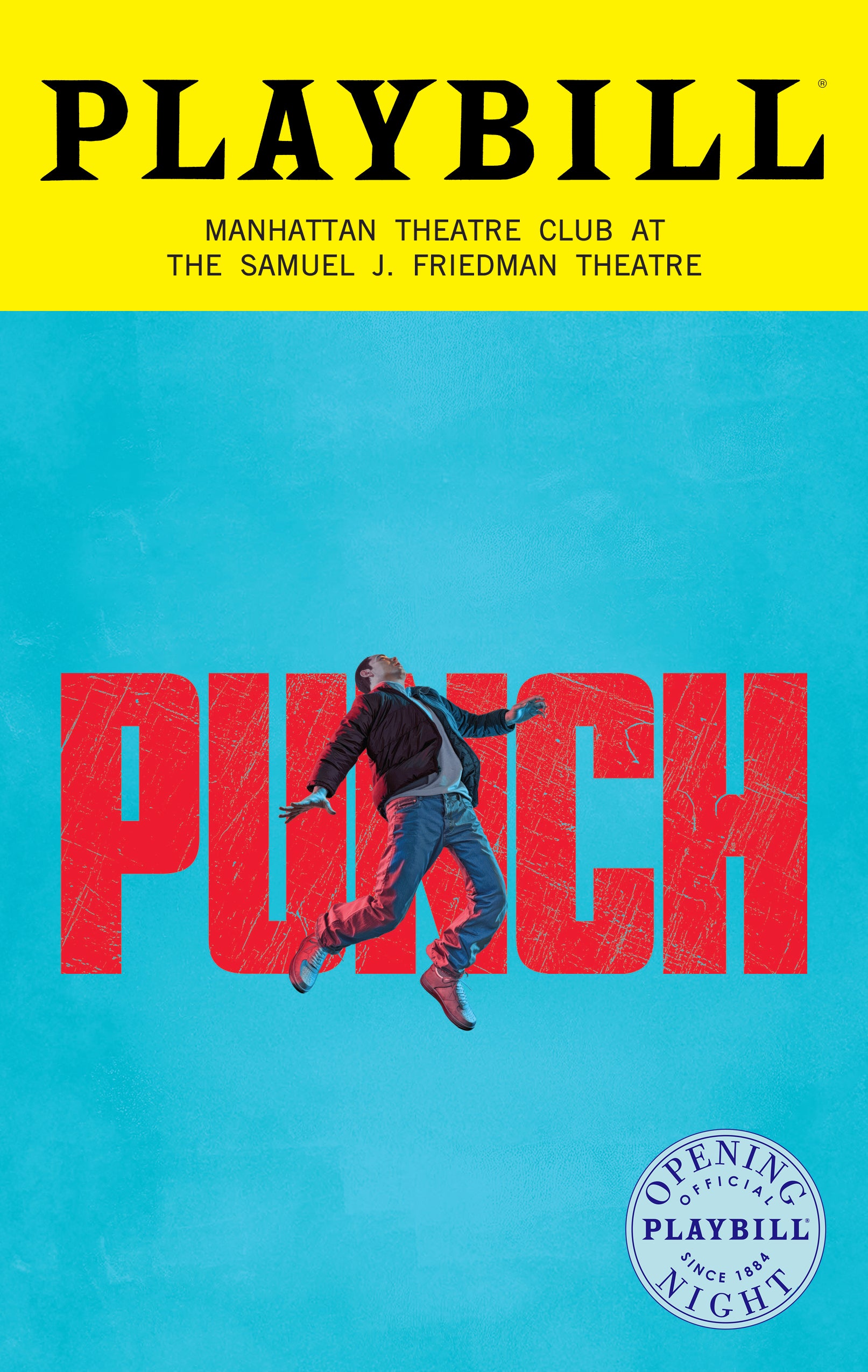 Punch Limited Edition Official Opening Night Playbill