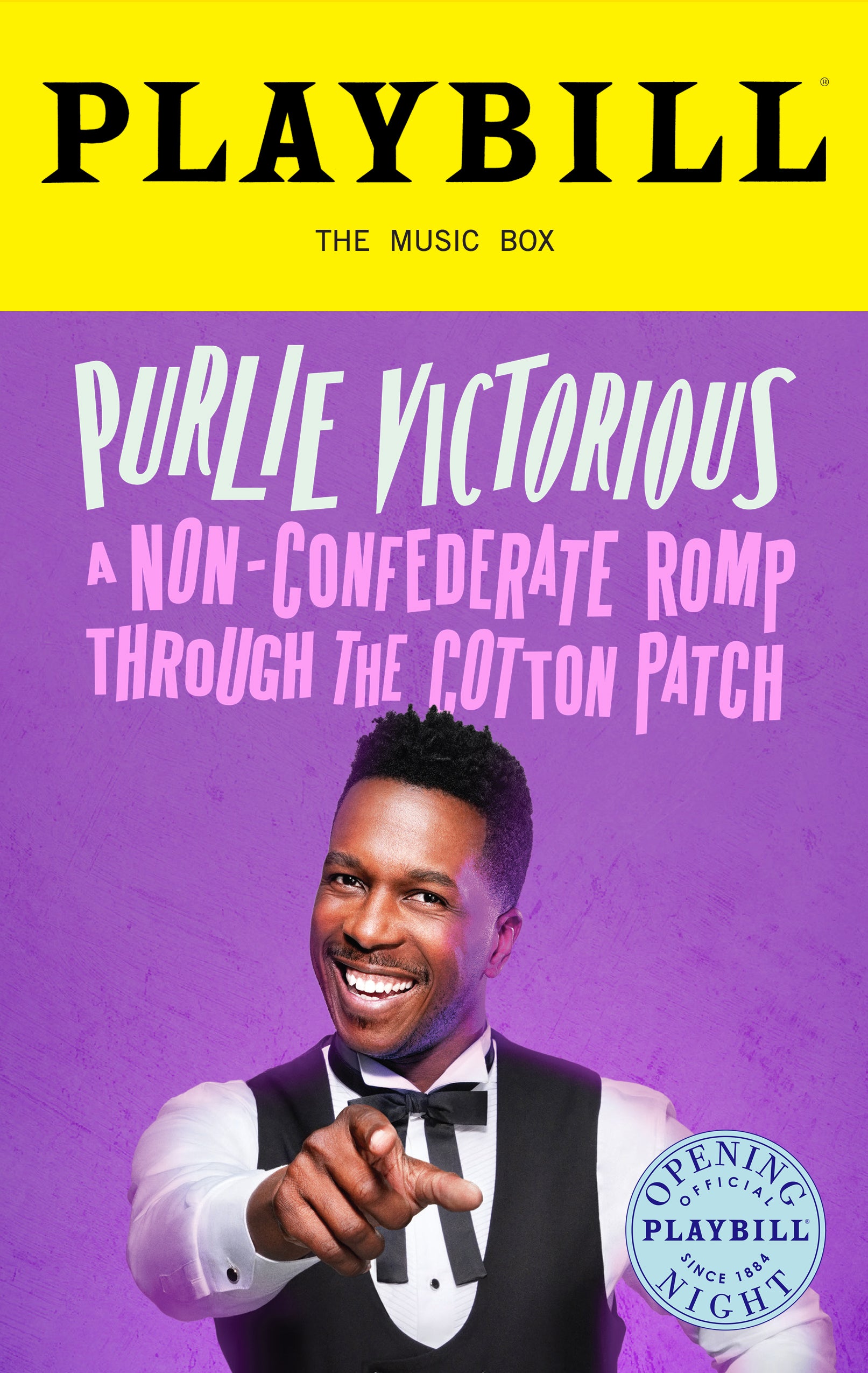 Purlie Victorious Limited Edition Official Opening Night Playbill